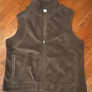 Women’s Brown Fleece Vest